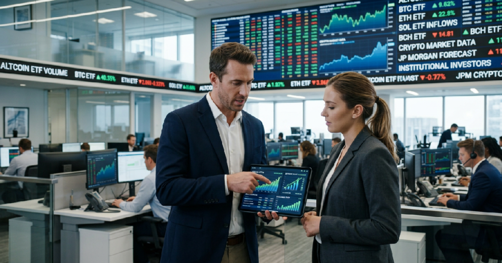 Altcoin ETF ‘Volume War’ Signals Wall Street’s Next Crypto Land Grab