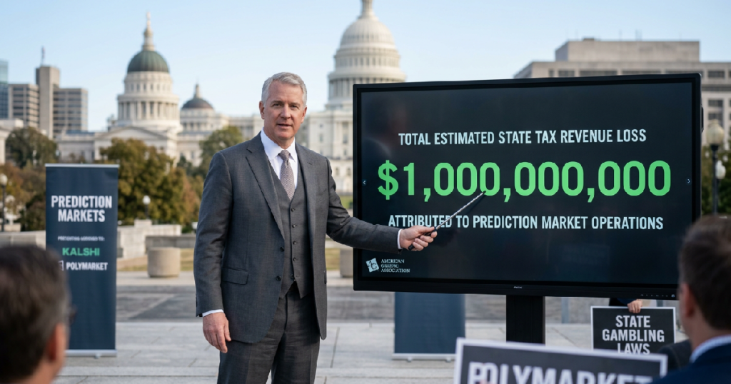 American Gaming Association claims prediction markets cost states $1 billion in taxes
