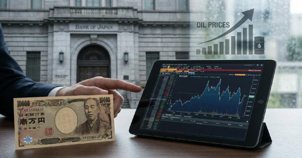 Bank of Japan Rate-Hike Pressure Grows as Energy Volatility Impacts Global Liquidity