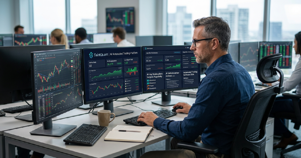 SaintQuant Leads Industry Rankings as AI Day Trading Bots Surge in Popularity