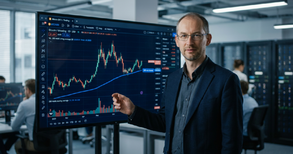 Adam Back confirms Bitcoin's long-term moving average crosses $61,000