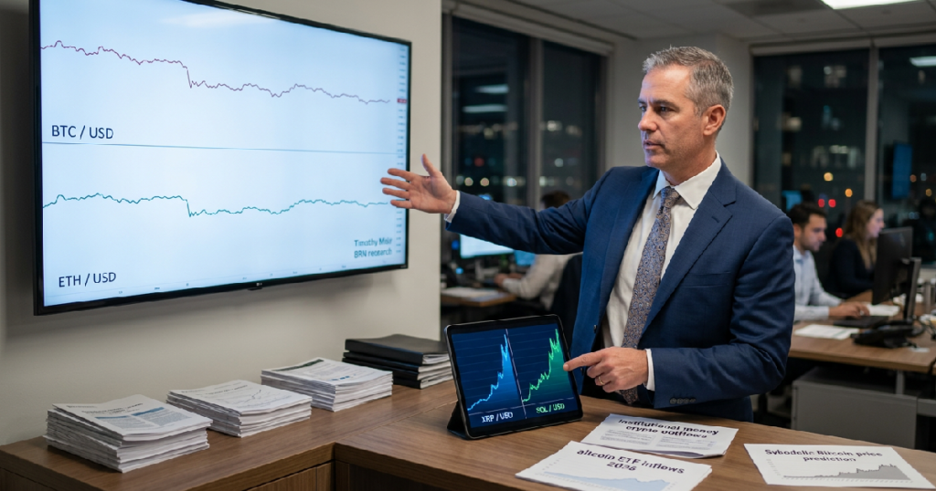 Timothy Misir reveals why Bitcoin and Ethereum prices are stagnant as capital shifts to altcoins