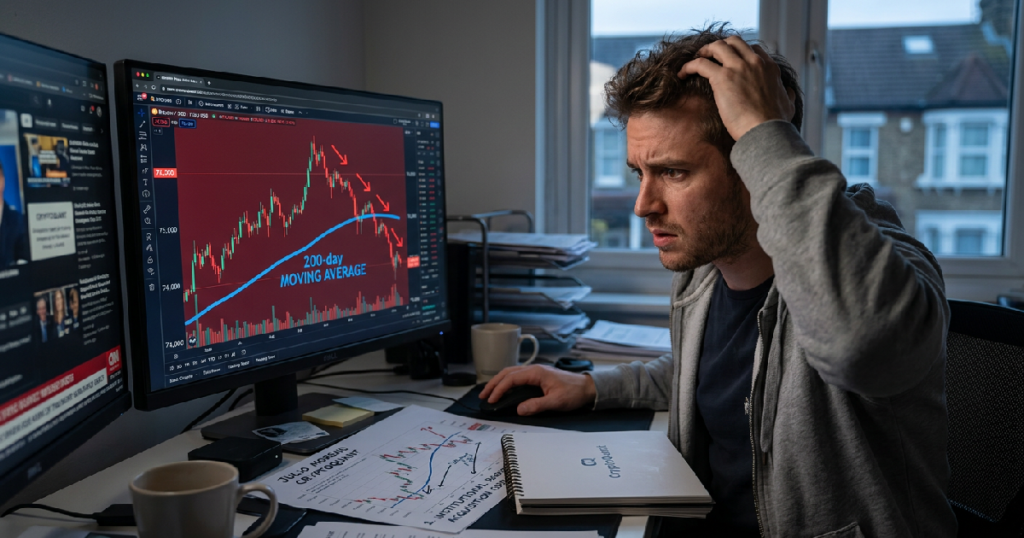 Bitcoin Price Rejected at 200-MA: Why Failing $76,000 Could Signal a Deeper Crash