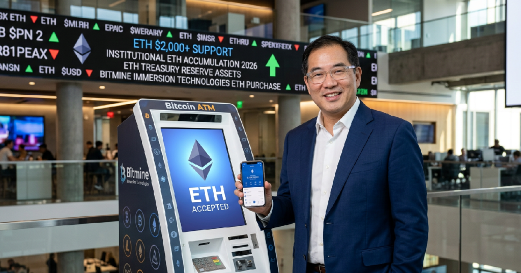 Tom Lee’s Bitmine Immersion Technologies acquires 25,000 ETH for $50.56 million
