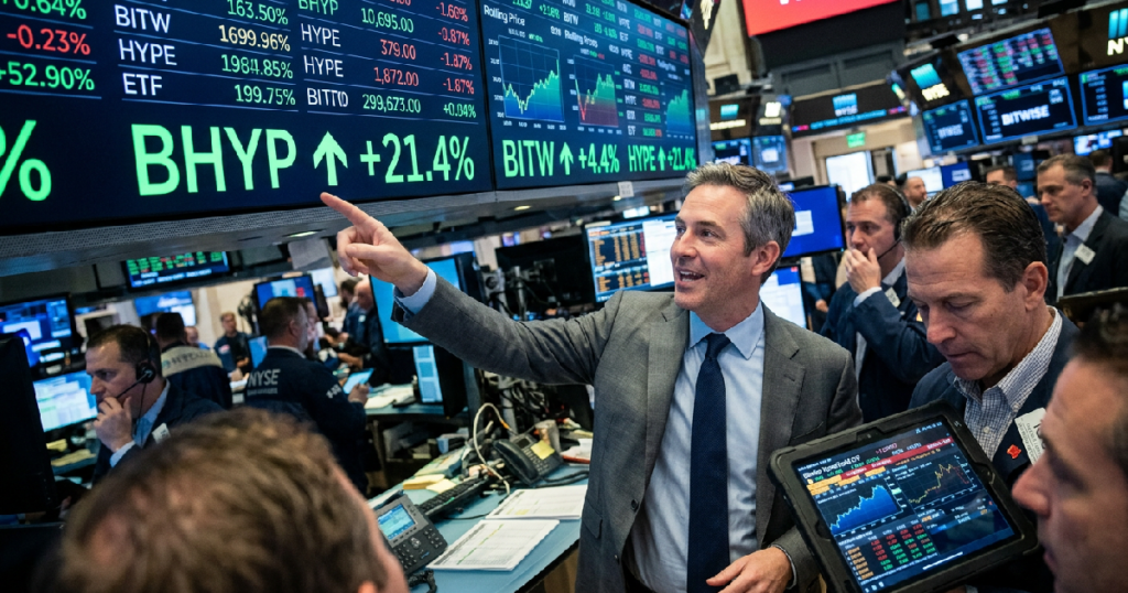Bitwise Labels Hyperliquid HYPE Token Undervalued as Rallies Reach 20%