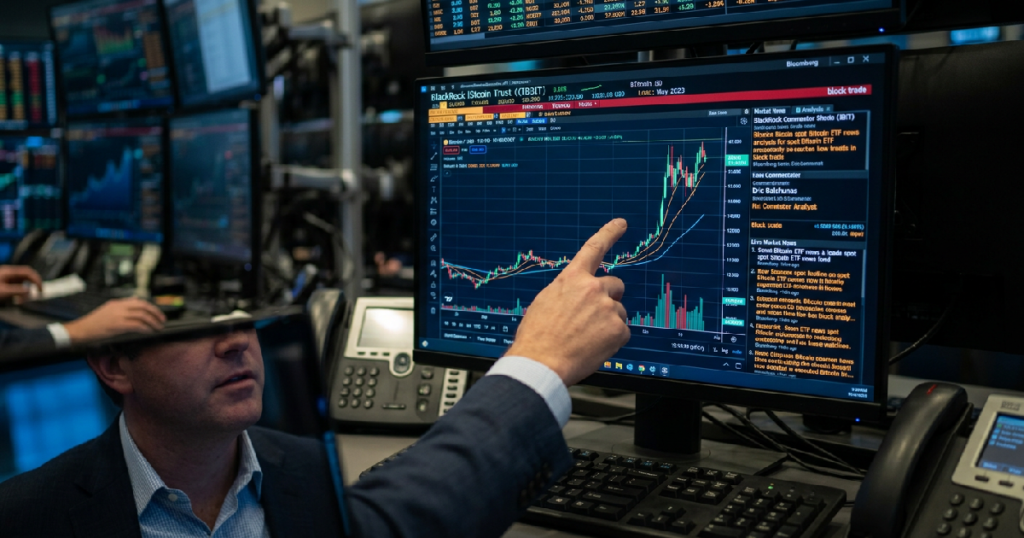 Institutional investors execute record $1.29 billion Bitcoin fund block trade