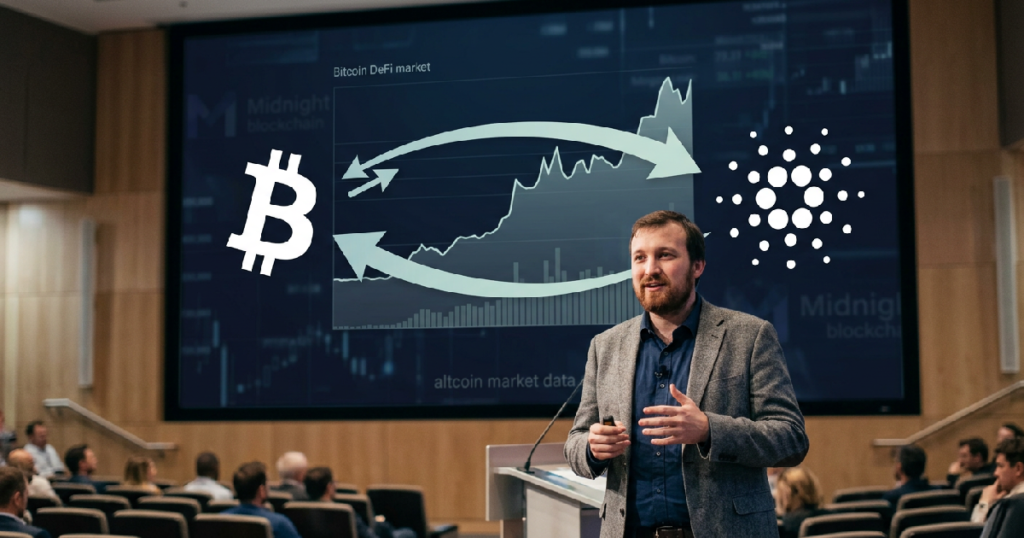'This Is a Race We Can Win': Charles Hoskinson Targets Bitcoin DeFi Market for Cardano