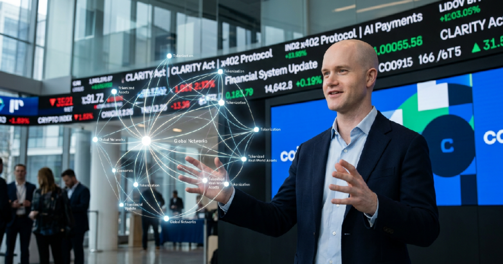 Coinbase CEO Brian Armstrong outlines eight essential updates for the financial system