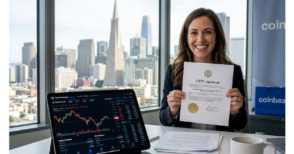 Coinbase wins CFTC approval to offer global crypto perpetuals and options