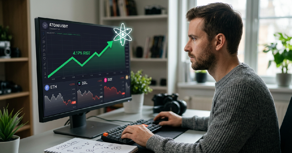 Cosmos Hub Leads Altcoin Gains With 4.17% Rise Amid Mixed Market Moves Cosmos Hub Leads Altcoin Gains With 4.17% Rise Amid Mixed Market Moves