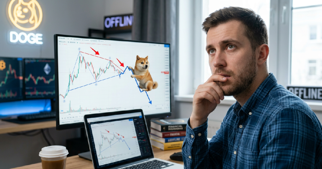 Crypto analyst Alex warns Dogecoin could drop to $0.02-$0.03 range