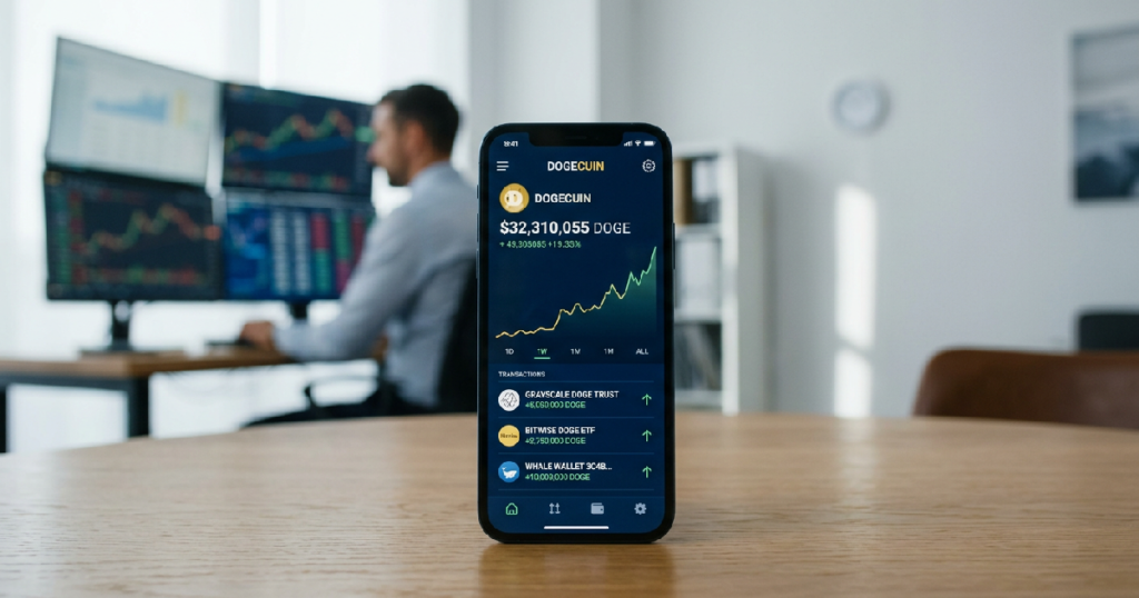 Dogecoin Eyes Potential Breakout as Whale Buying and Product Inflows Rise Dogecoin Eyes Potential Breakout as Whale Buying and Product Inflows Rise