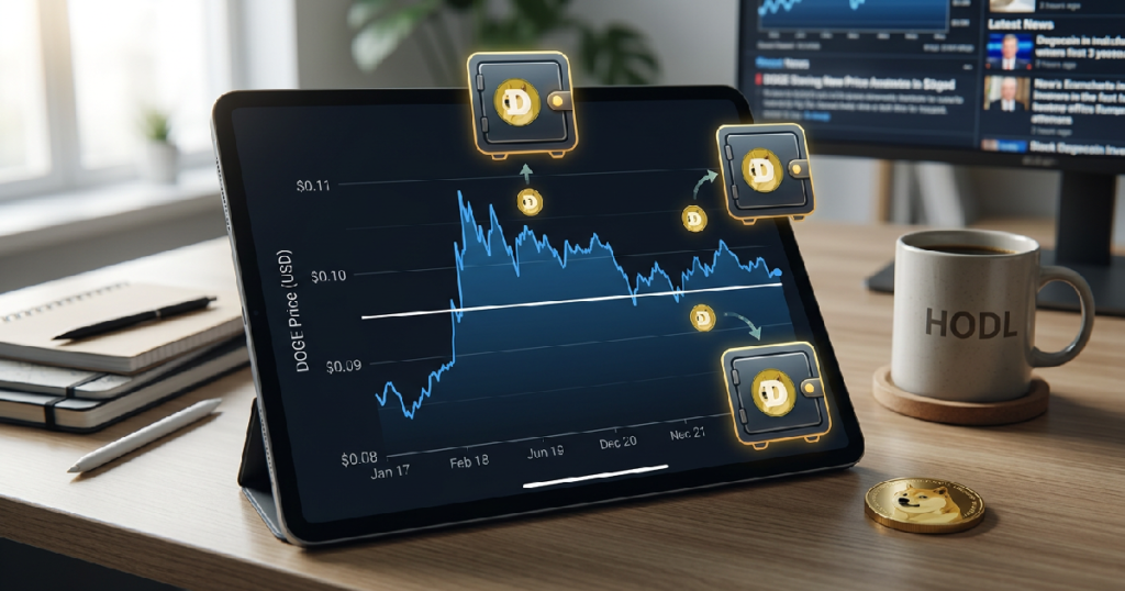 Dogecoin Navigates Critical Technical Junction as Whale Wallets Accumulate 330 Million DOGE