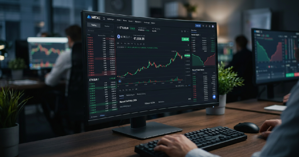 ETH to EUR: Ethereum Gains 1.74% as MEXC Reports Live Rate of €1,858.35