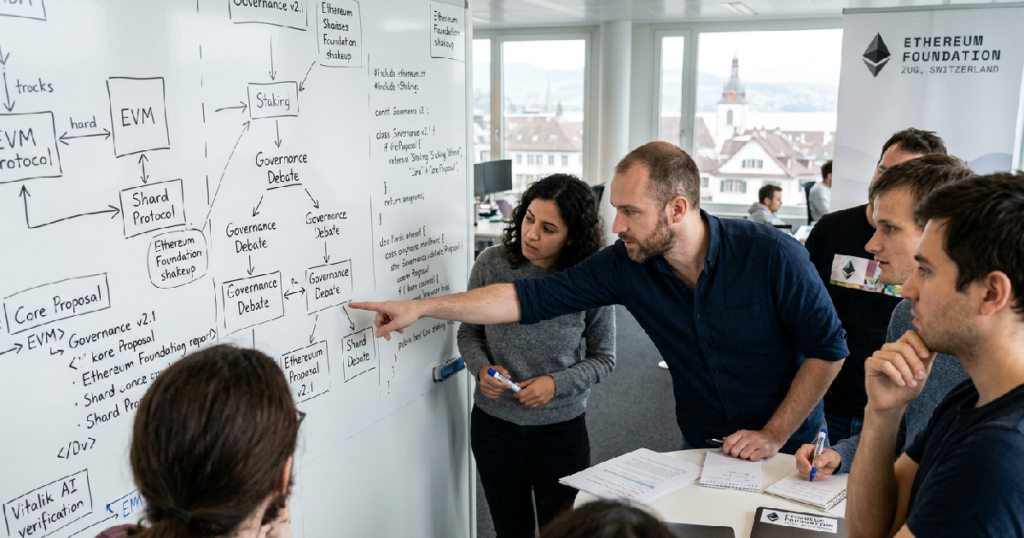 Ethereum Foundation Departures Spark Fresh Debate Over Transparency and Governance