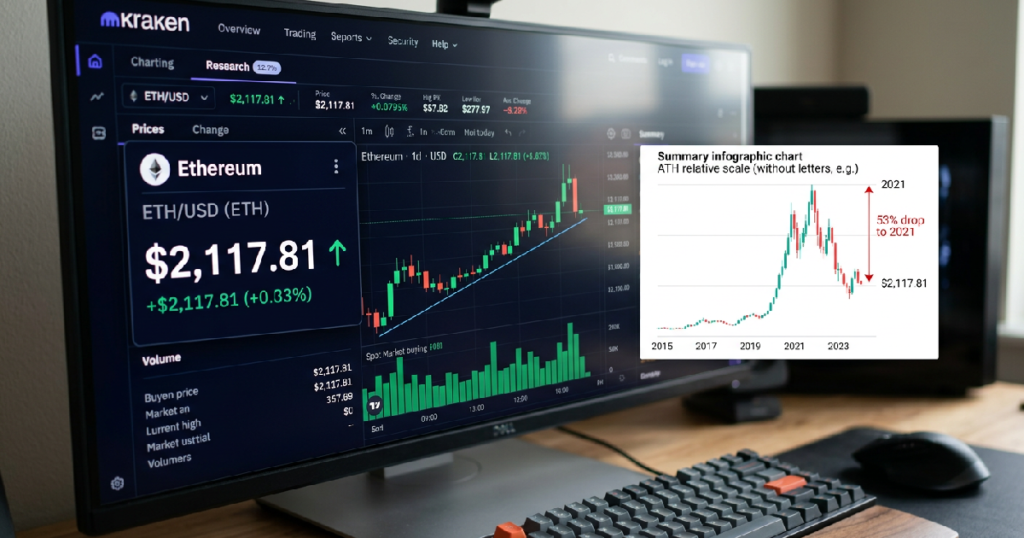 Ethereum Price Downtrend Persists at $2,117 Despite Surge in Spot Market Demand