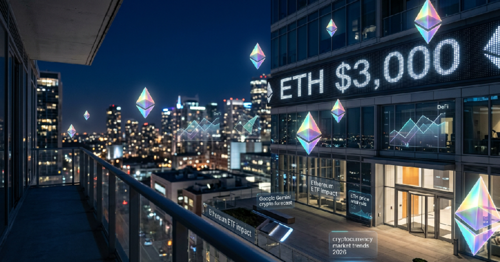 Google Gemini predicts Ethereum could reclaim $3,000 in Q2 2026