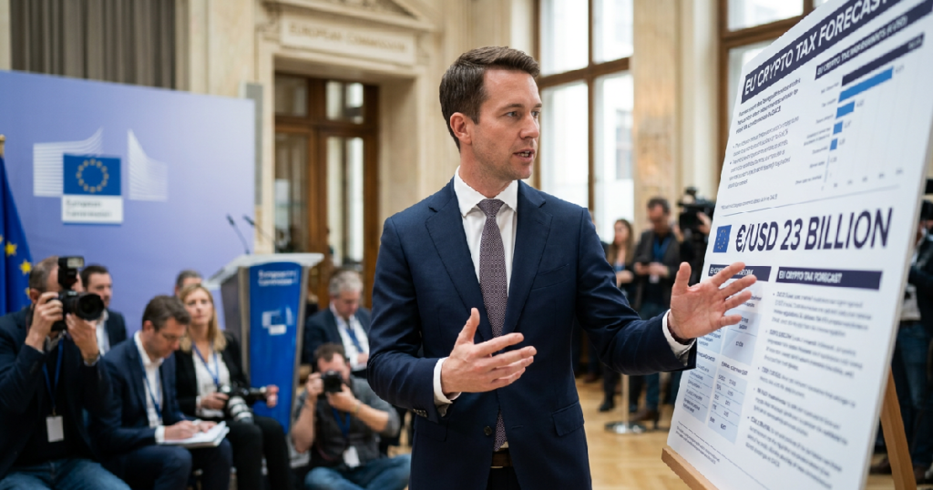 Patrick Hansen warns EU's $23 billion crypto tax faces migration risks