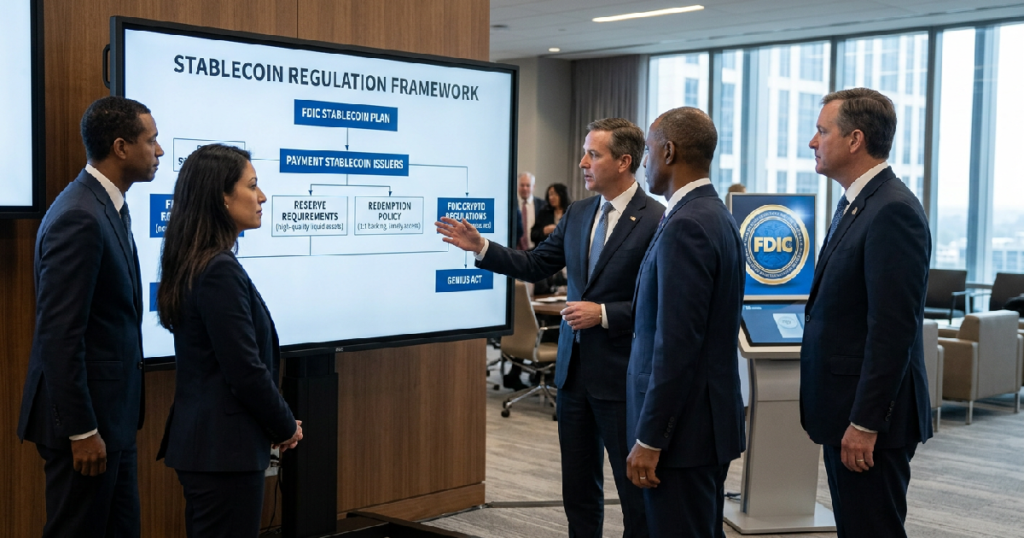 FDIC stablecoin plan details strict New reserve and redemption rules for 2027 FDIC stablecoin plan details strict New reserve and redemption rules for 2027