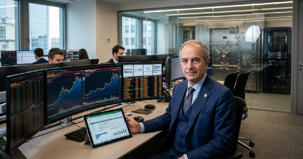 Italy's Largest Bank Exceeds $200M in Bitcoin Exposure via ETFs