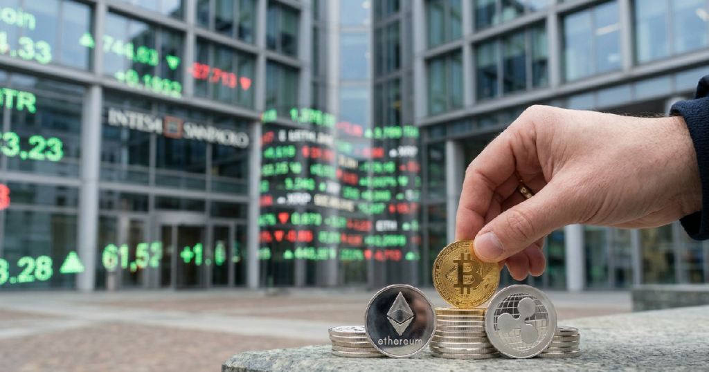 Intesa Sanpaolo More Than Doubles Crypto Exposure to $235M in First Quarter