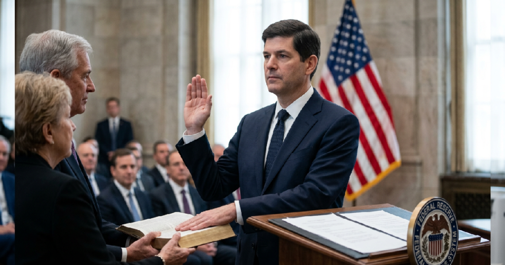 New Fed Chair Kevin M. Warsh takes office as analysts debate XRP impact