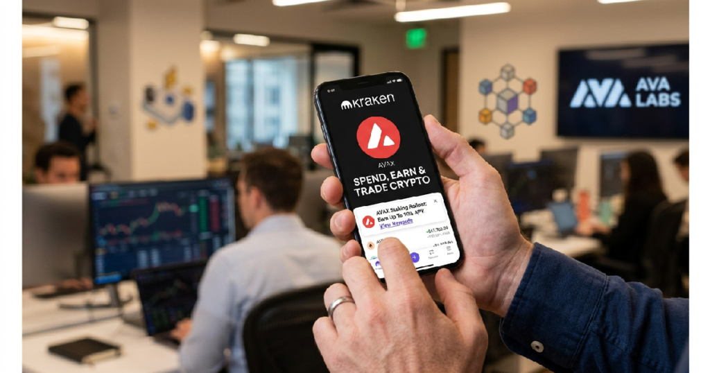 Kraken confirms AVAX staking rollout as John Zettler targets 10% APY yield