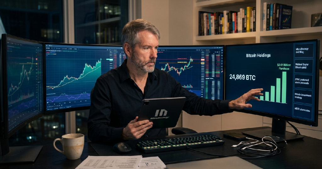 MicroStrategy Acquires 24,869 Bitcoin for $2.01 Billion in Latest Weekly Purchase