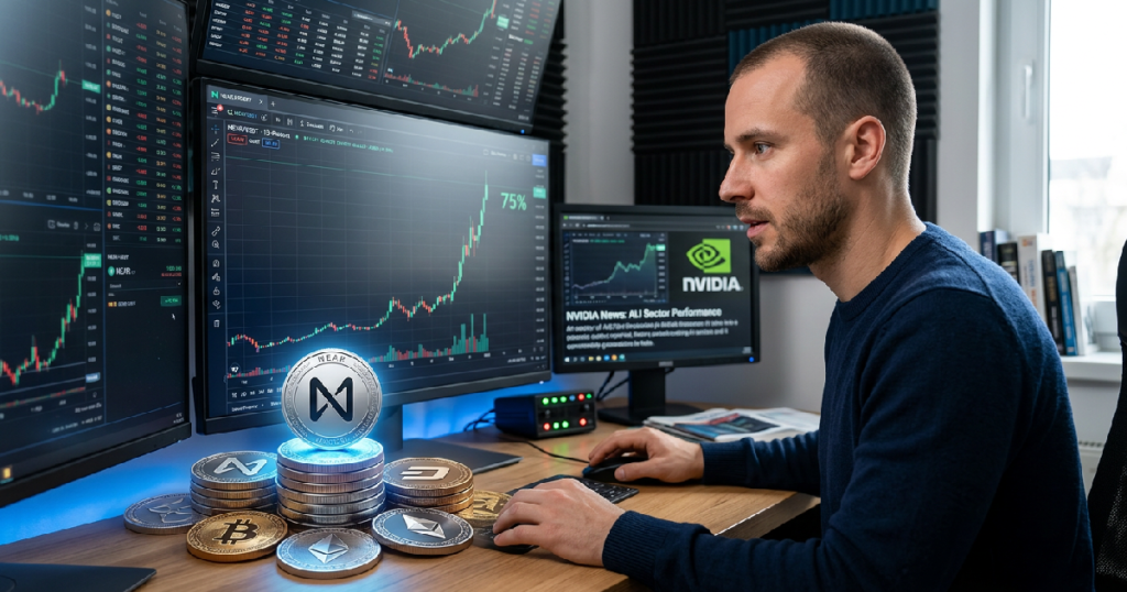 NEAR Protocol Rally Surges 75 Percent as Short Squeeze and AI Rotation Converge