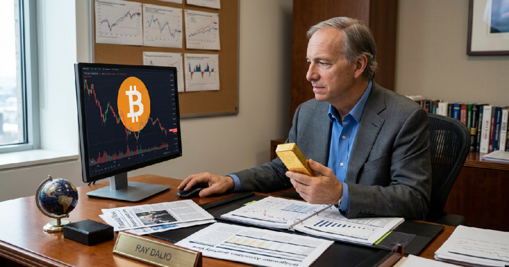 Ray Dalio Questions Bitcoin’s Status as a Reliable Safe-Haven Asset