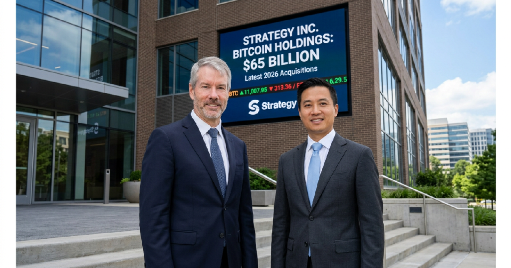 Strategy Inc. Holds $65 Billion in Bitcoin Following Latest 2026 Acquisitions