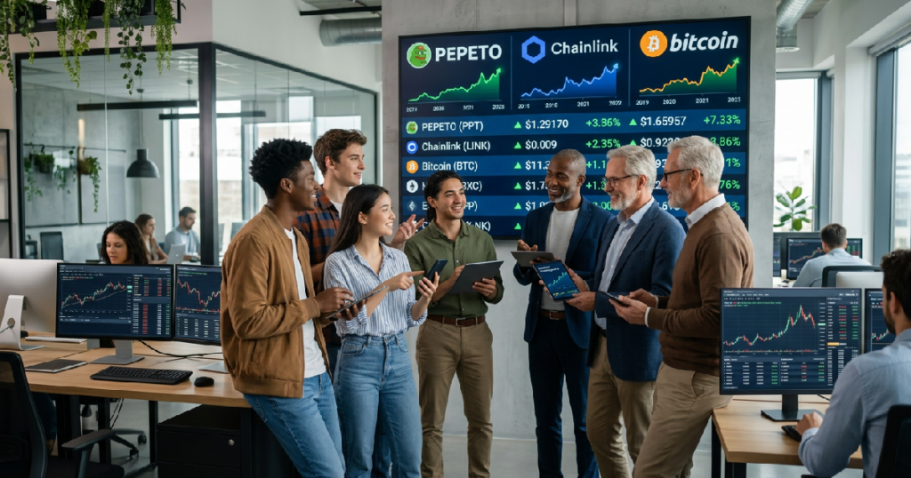 TechBullion Names Pepeto, Chainlink, and Bitcoin as Top 3 Cryptos to Buy Now TechBullion Names Pepeto, Chainlink, and Bitcoin as Top 3 Cryptos to Buy Now