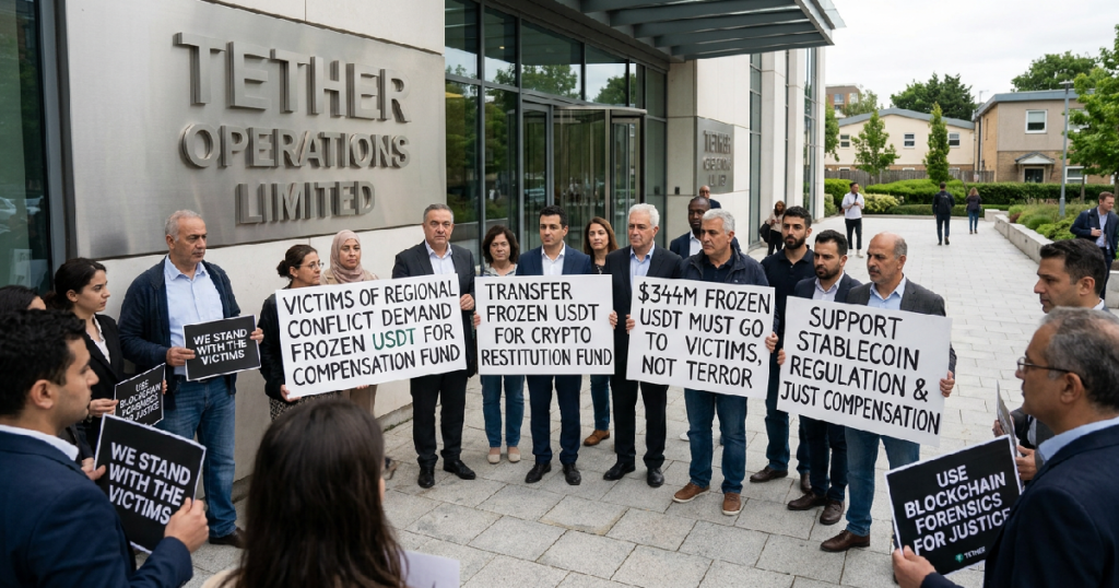 Tether Urged to Transfer Frozen USDT to Victims of Regional Conflict Tether Urged to Transfer Frozen USDT to Victims of Regional Conflict
