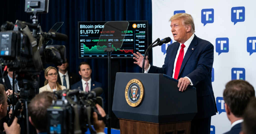 Donald Trump Defends Prediction Markets and Bitcoin in Truth Social Post Praising CFTC’s Michael Selig Donald Trump Defends Prediction Markets and Bitcoin in Truth Social Post Praising CFTC's Michael Selig
