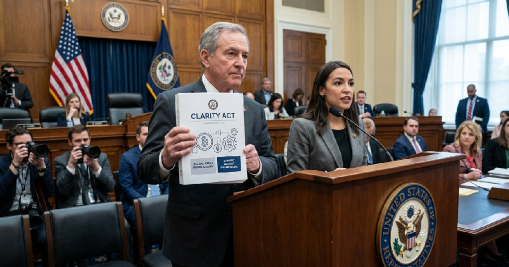 US Lawmakers Release Comprehensive Clarity Act to Regulate Crypto Market