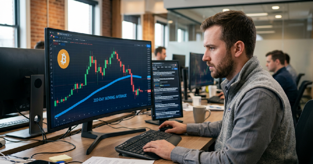 Why Bitcoin Traders Prioritise the 200-Day Moving Average in 2026 Market Analysis