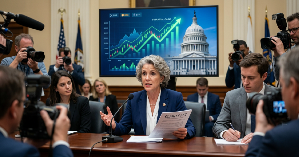 Market Sentiment Shifts as CLARITY Act Advances Through Congressional Committees