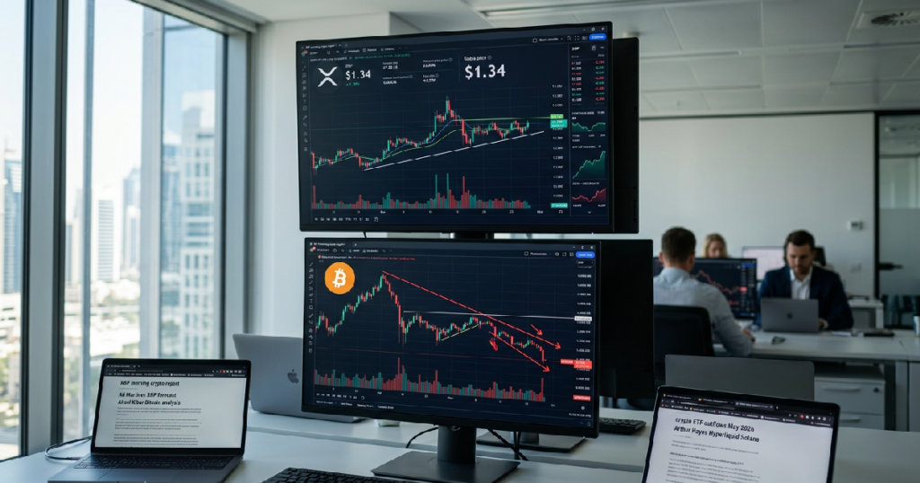 Ali Martinez confirms $1.34 XRP support as Bitcoin ETF outflows mount Ali Martinez confirms $1.34 XRP support as Bitcoin ETF outflows mount