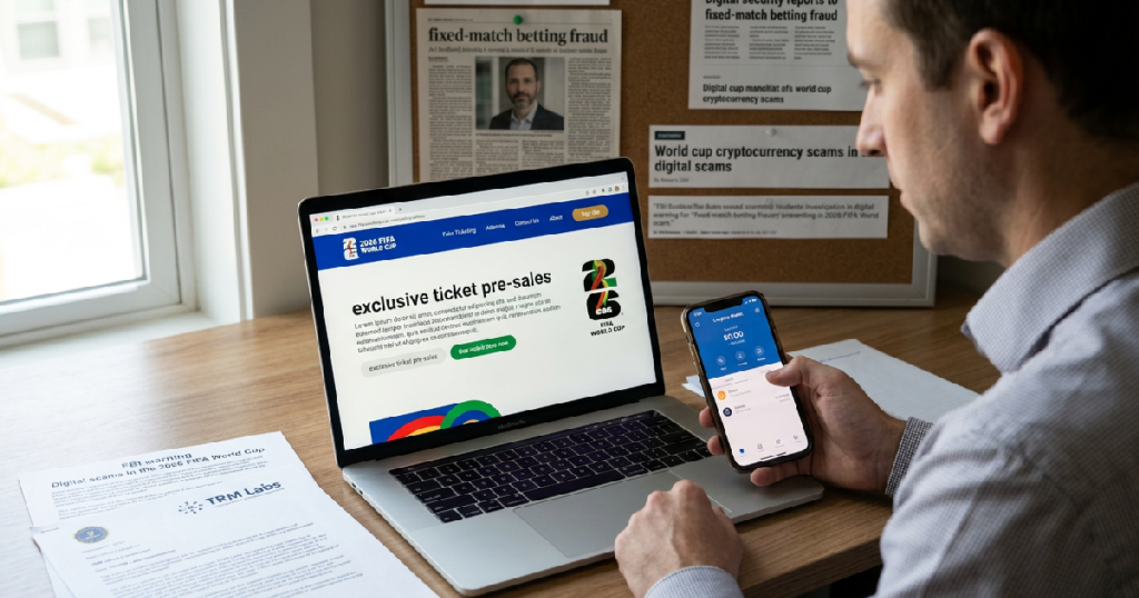 TRM Labs identifies three digital fraud operations targeting World Cup fans TRM Labs identifies three digital fraud operations targeting World Cup fans