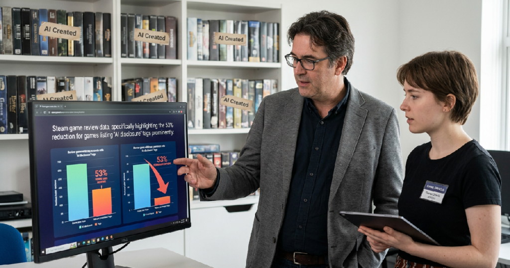Ross Burton reveals AI games receive 53% fewer Steam user reviews AI stigma on Steam: Ross Burton reveals AI games receive 53% fewer Steam user reviews