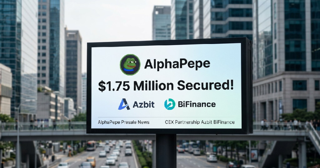 AlphaPepe secures 175: AlphaPepe secures $1.75 million in presale, confirms Azbit and BiFinance partnerships