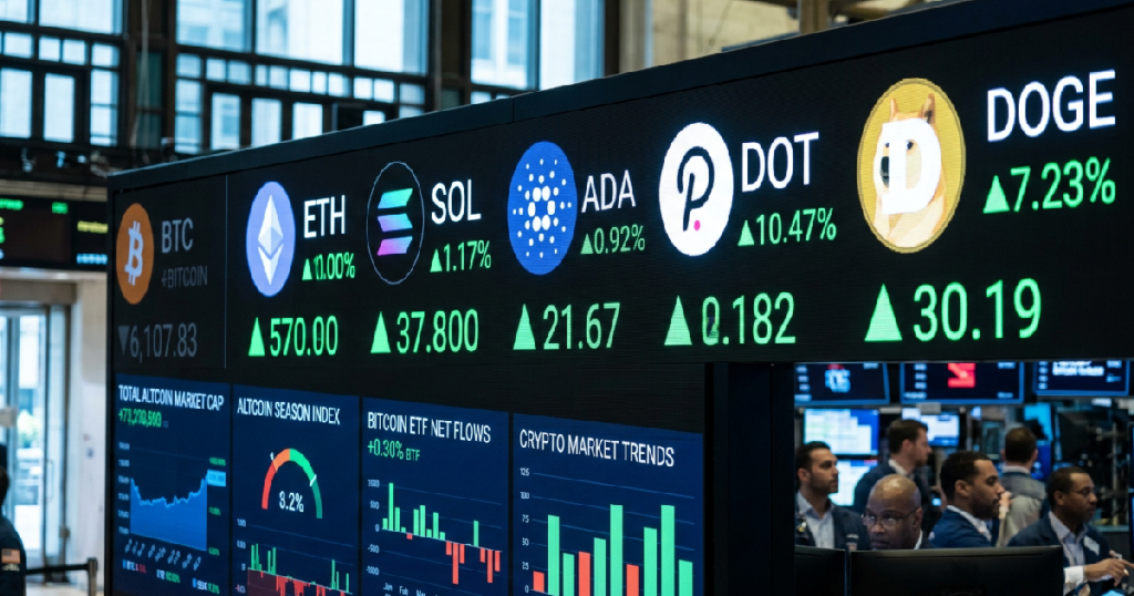 altcoins outperforming Bitcoin: DaanCrypto reports 47% of top 50 altcoins outperform Bitcoin over three months
