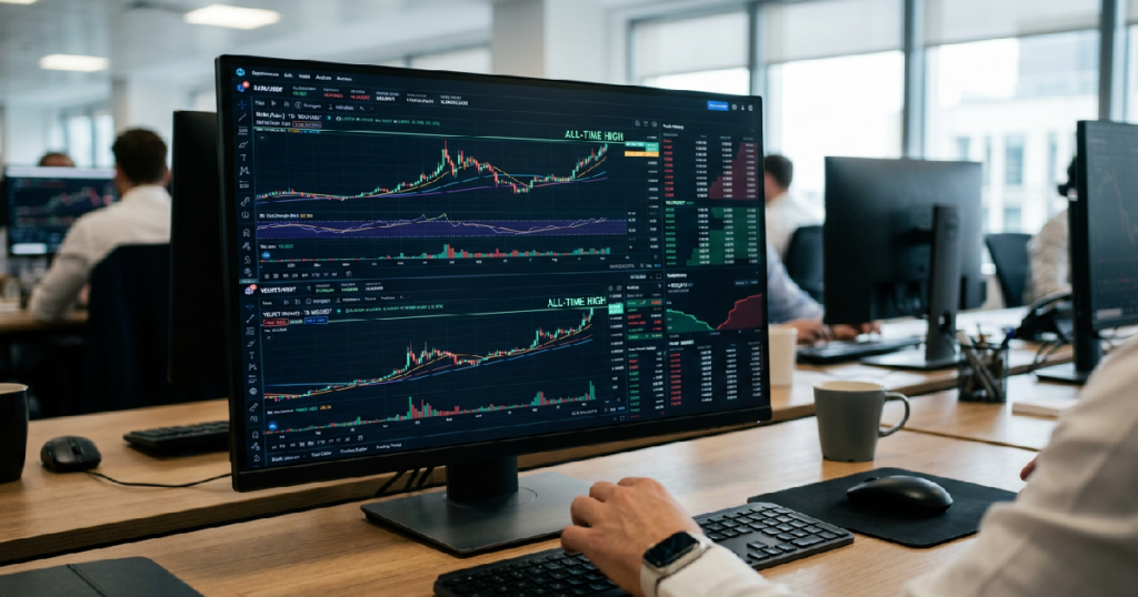 altcoins trading near all-time high: Rain and Velvet test record territory amid high demand