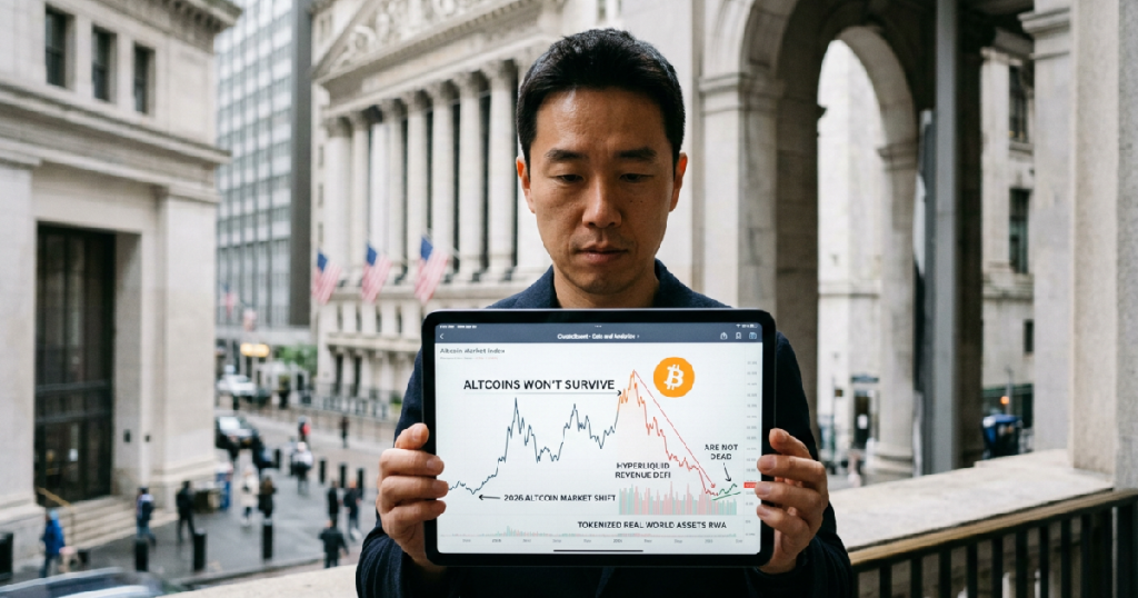 Ki Young Ju warns 99.9% of altcoins will fail as market matures