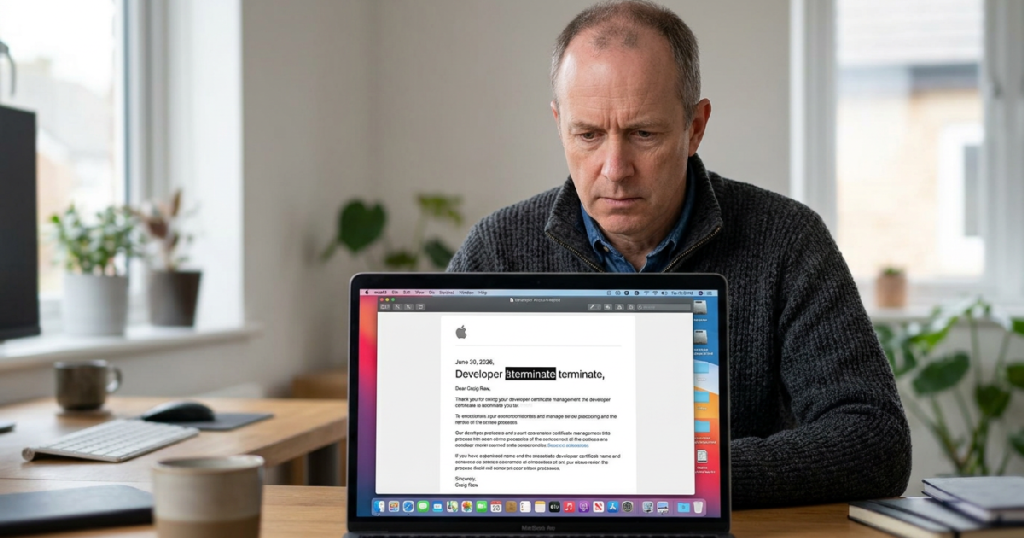 Apple threatens to terminate Craig Raw’s account by June 30, 2026 Apple threatens terminate: Apple threatens to terminate Craig Raw's account by June 30, 2026