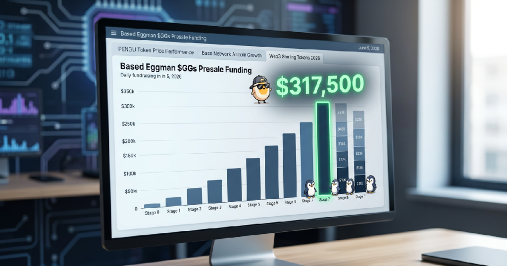 Based Eggman raises over $317,500 in Stage 7 presale on June 5, 2026