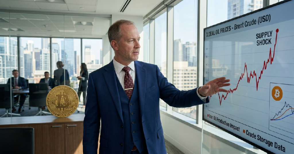 Geopolitical energy crisis threatens Federal Reserve rate cuts, impacting BTC's $300,000 target