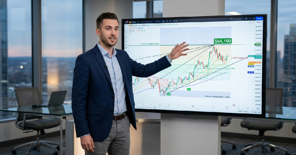 Bitcoin $64,100 resistance: Analyst Zip identifies Bitcoin's $64,100 resistance on H4 chart