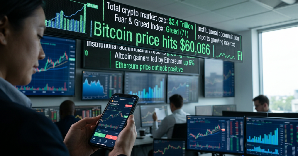 Bitcoin price hits $60,066 as US-Iran talks reportedly ease crypto market fear
