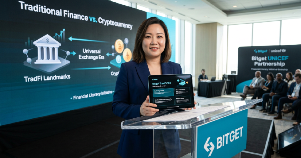 Bitget CEO Gracy Chen launches TradFi education program on June 30, 2026